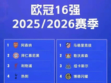 2025-26赛季欧冠1/8决赛抽签结果出炉,皇马曼城连续5年相遇淘汰赛,阿森纳上上签!