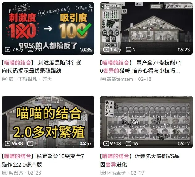 《喵喵的结合》也正在形成自己的优生学