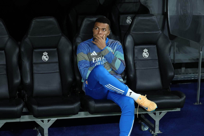 姆巴佩本赛季在欧冠主场负于曼城的比赛未出场