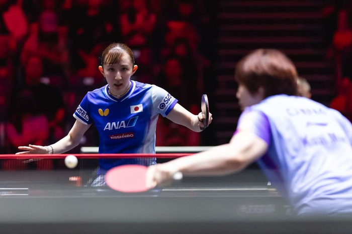 早田希娜终结了对阵蒯曼的三连败