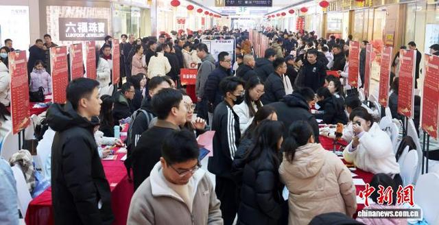 图为招聘现场。东营市委宣传部供图