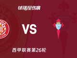 【西甲联赛第26轮】赫罗纳vs塞尔塔伤病名单最新(2026年03月02日) - 球迷屋