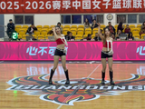 WCBA俱乐部杯决赛开战，广东女篮啦啦队亮相