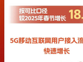 工信部：春节9天刷出878.3万TB，5G流量超七成