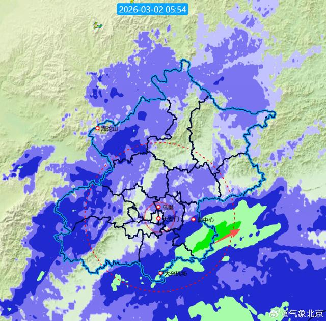 来源：@气象北京