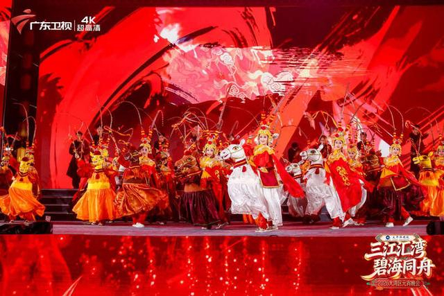 2026大湾区元宵晚会现场。广东卫视供图