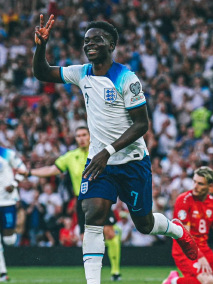 国家队生涯首个帽子戏法（2023年6月）