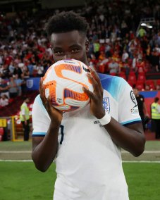 国家队生涯首个帽子戏法（2023年6月）