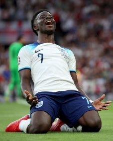 国家队生涯首个帽子戏法（2023年6月）