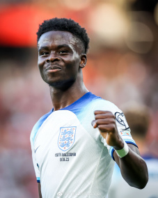 国家队生涯首个帽子戏法（2023年6月）