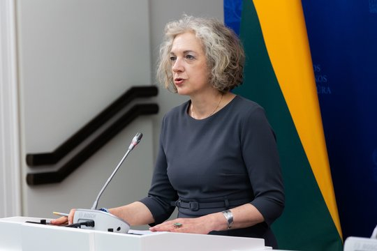 　资料图：立陶宛总统首席外交政策顾问阿斯塔·斯凯斯吉里特