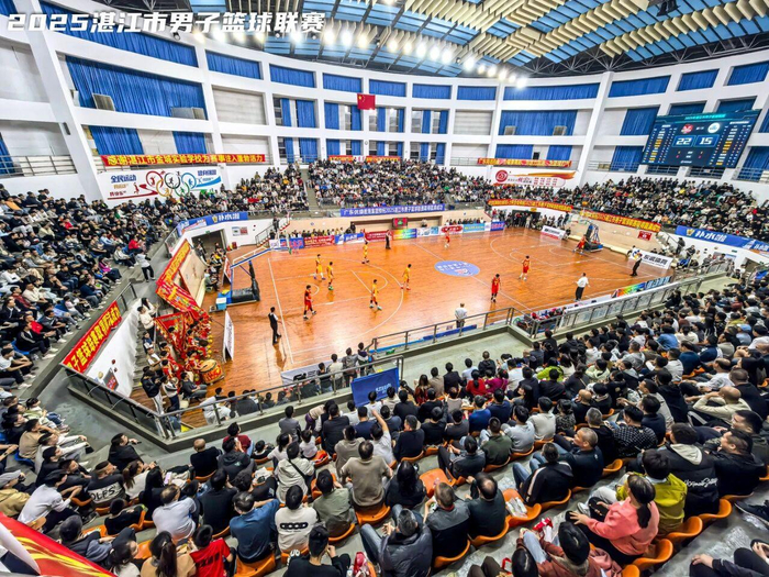 2025湛江市男子篮球联赛现场