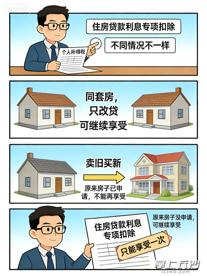 换房后,个税房贷利息扣除还能享受吗?__财经头条__新浪财经