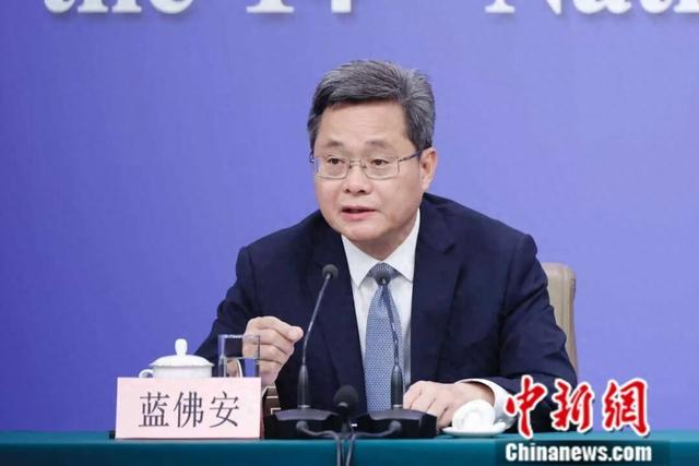 财政部部长蓝佛安。韩海丹 摄