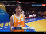 未来之星！这个来自广西壮族自治区的小孩姐今晚表现得比CBA球员厉害！