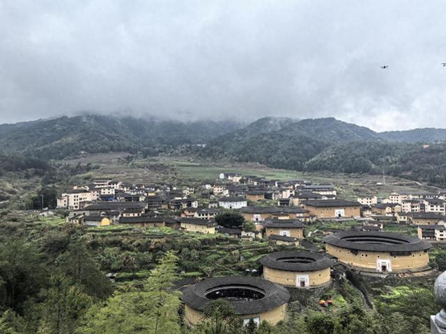 福建龙岩永定区，初溪土楼群。本文图片除署名外，均为澎湃新闻记者韩雨亭 摄