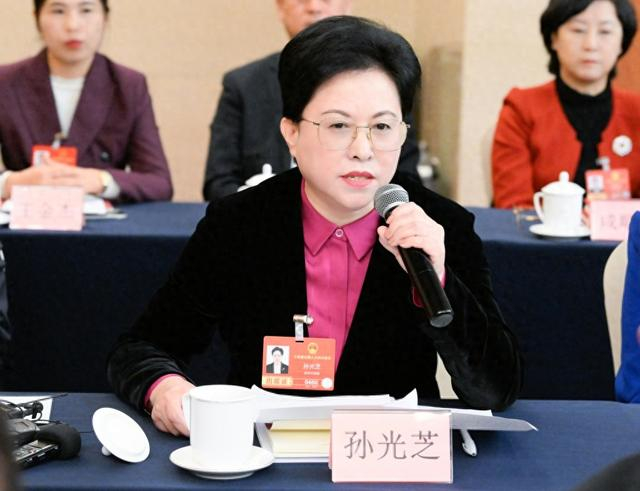 全国人大代表、吉林省文化和旅游厅厅长孙光芝。受访者 供图