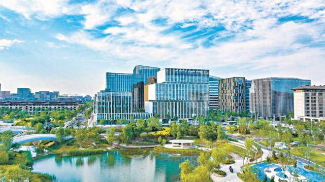 雄安新区中关村科技园外景。 受访者供图