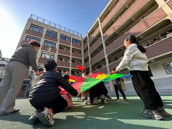 黄浦区课间15分钟3月9日起将全区小学覆盖。黄浦区教育局图