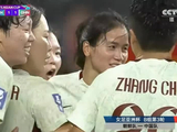 中国女足陈巧珠低射破门扳平朝鲜