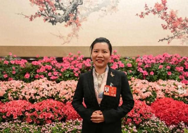 黄美媚代表 图片来源：澎湃新闻