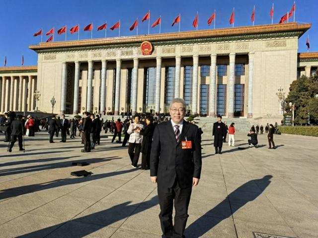 全国人大代表、中国社会科学院大学社会与民族学院院长张翼。受访者供图