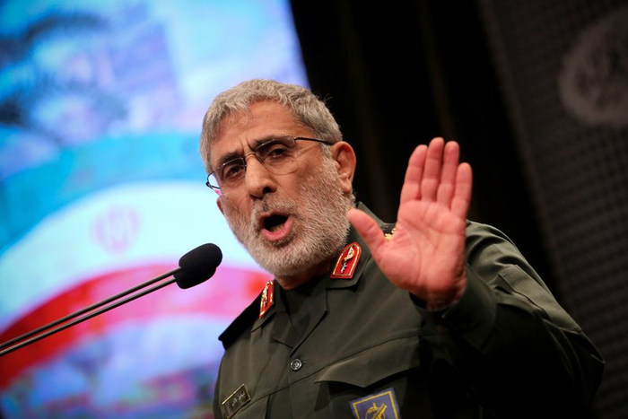 资料图：伊朗伊斯兰革命卫队下属“圣城旅”指挥官伊斯梅尔·卡尼。 IC Photo