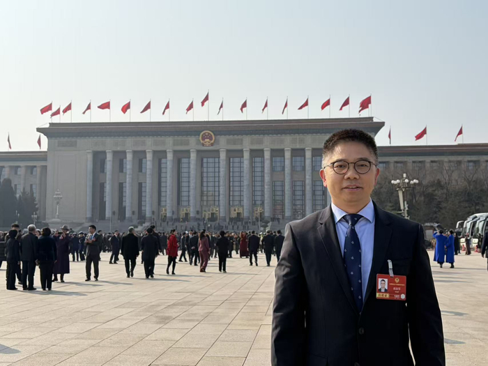 全国政协委员、清华大学生命科学学院教授戚益军。受访者供图