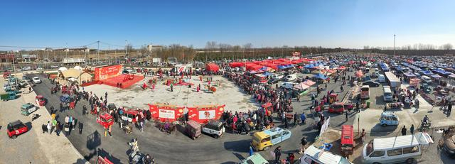 永乐店大集。阎建庆摄