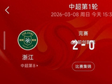 浙江2-0完胜西海岸，米特里策闪耀，郑智首秀遇阻