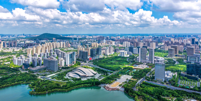 合肥市政务区。王牌 摄