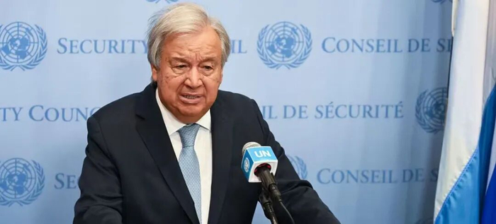 古特雷斯 资料图 图源 ：联合国官网
