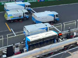 灯灭！F1赛道环卫车大奖赛率先开始！