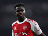 30万英镑周薪续约后仅打进1球,24岁萨卡状态低迷,阿森纳高薪给早了