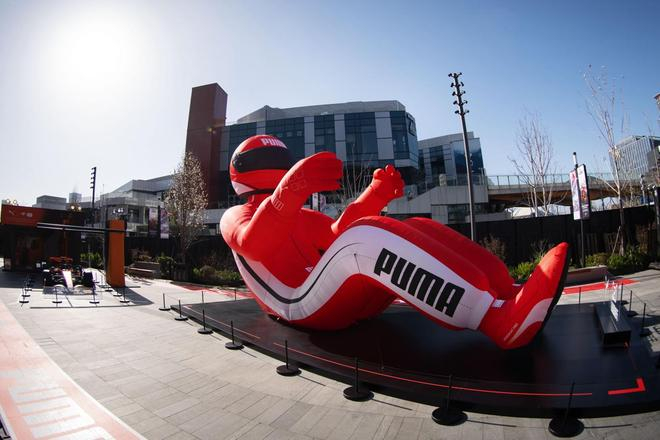 上海西岸梦中心彪马赛车主题沉浸式快闪空间 图片来源：彪马