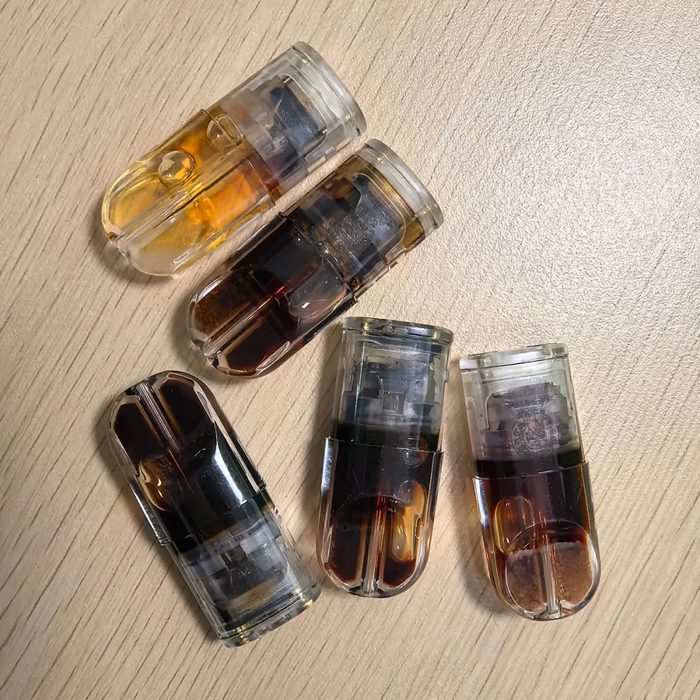 △涉案电子烟弹（图片来源/徐汇检察）