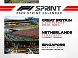 F1公布下赛季冲刺赛赛程：首场为中国站