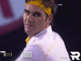 外网大神制作的费德勒职业生涯1000佳好球（1000-900）