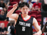 杨瀚森回归NBA赛场,仅亮相49秒,开拓者强势翻盘,18分逆转击败爵士_比赛_克林根_CBA