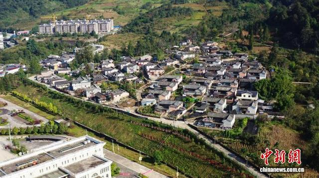 猴桥村委会国门新村航拍图。受访者 供图