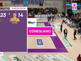 意甲女排1/4决赛次回合科内利亚诺3-0胜布斯托阿西齐奥