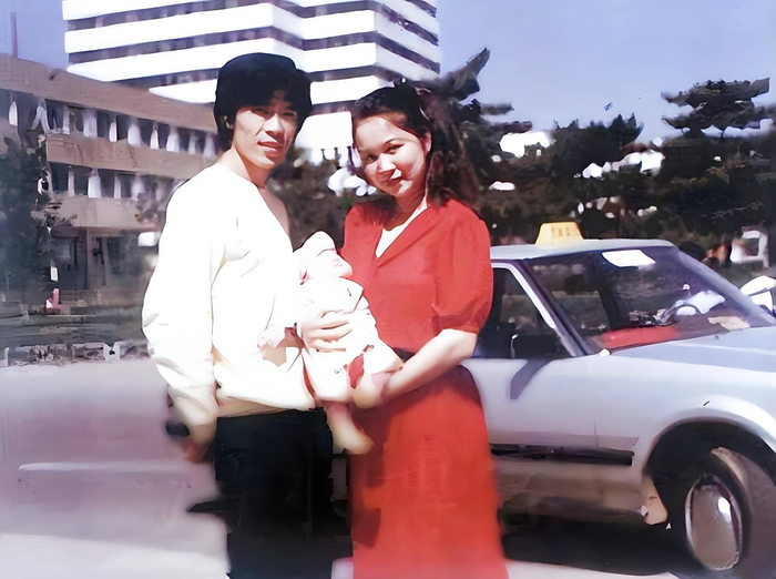 蔡明夫妇与儿子