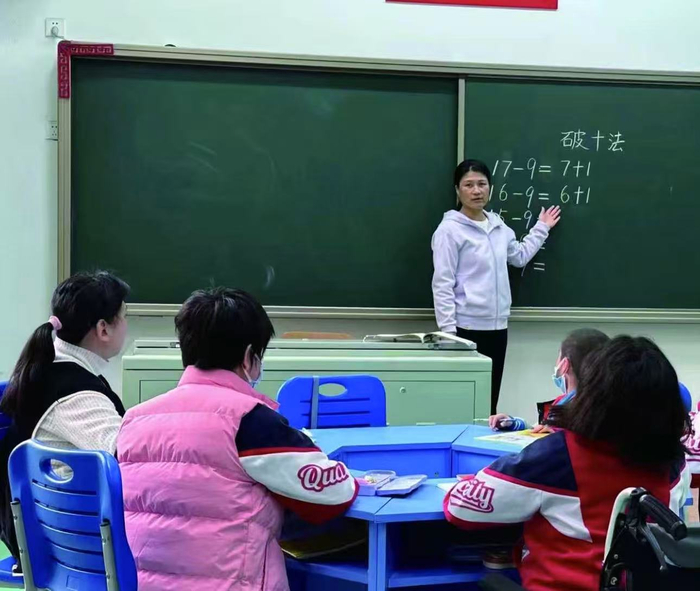 教学课堂。受访者供图