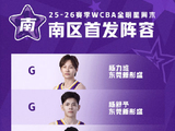 WCBA全明星票王揭晓！杨力维22万票刷新纪录