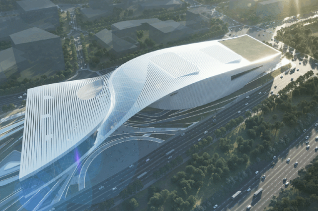 中央广播电视总台超高清示范园效果图