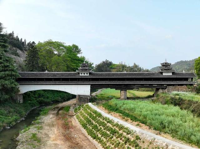 位于湖南省怀化市通道侗族自治县的廻龙桥。主办方供图