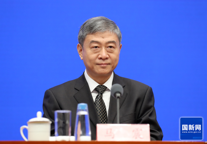 　马震（资料图 图源：国新网）