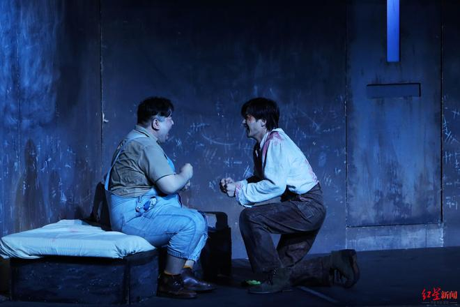 《枕头人》剧照