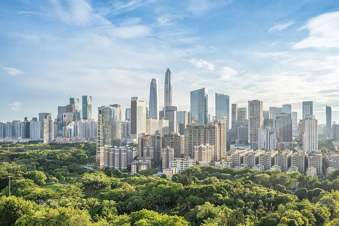 深圳城市风光。图源：视觉中国