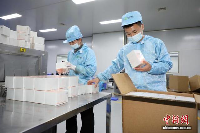 3月11日，广西金秀瑶族自治县一家瑶药精深加工企业生产车间里，工人在检查生产情况。 刘维 摄